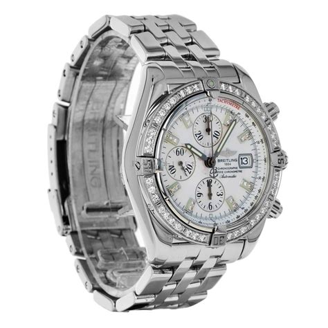 breitling chronomat c13356|breitling mother of pearl.